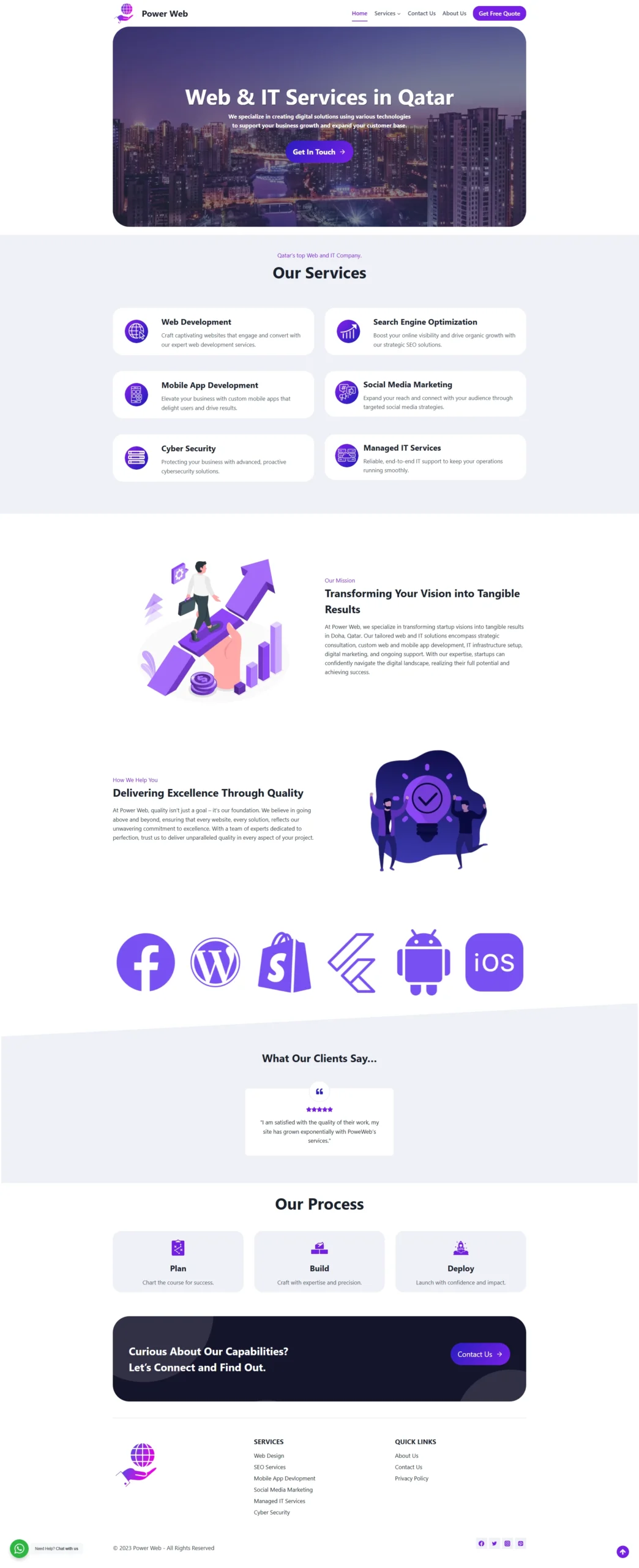 Power Web Qatar