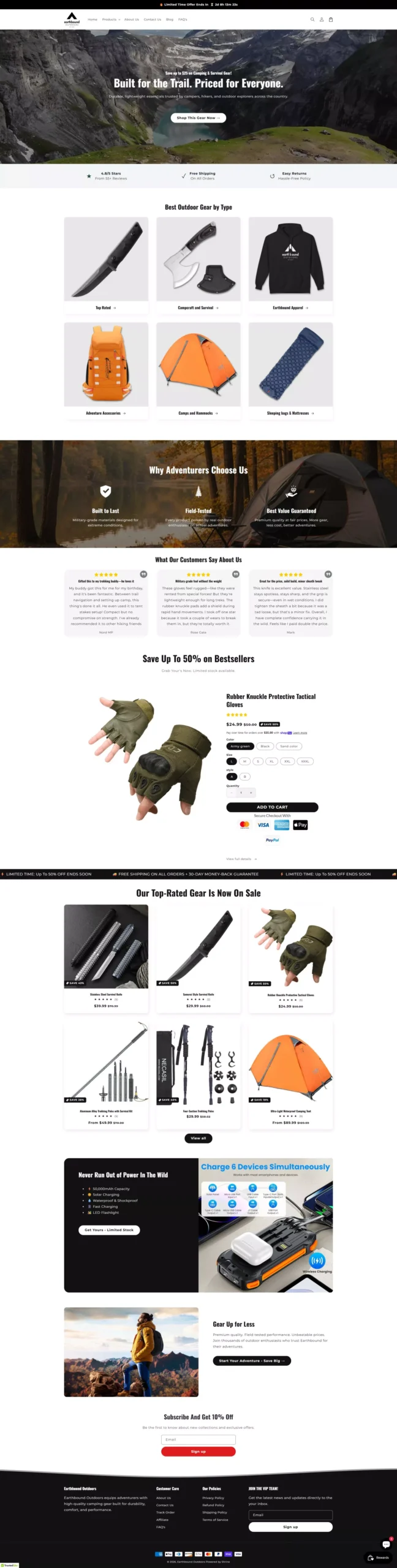 shopify store